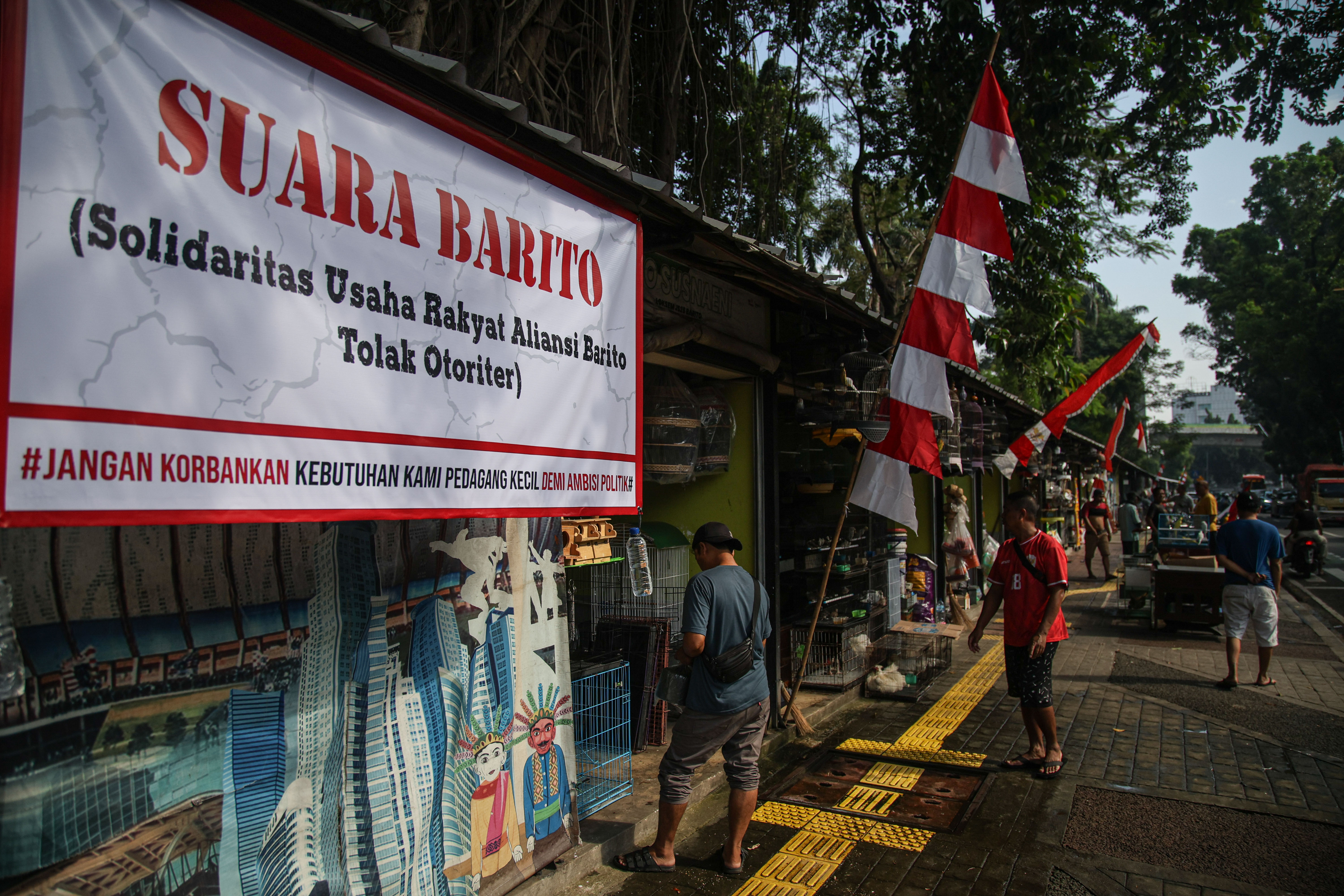 Teluku untuk artikel Sejumlah Pedagang di Pasar Barito Meminta Penundaan Relokasi